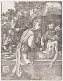 The Deposition by Albrecht Durer, Woodcut, circa, offered Oct 2024