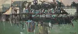 Bandstand by Clifford Fishwick, Oil on board, offered Oct 2024