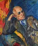 Portrait of dudley wallis by Matthew Smith, Oil on canvas, sold Oct 2024