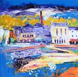 Autumn light, oban by John Lowrie Morrison, 2006, Acrylic on canvas, sold Oct 2024