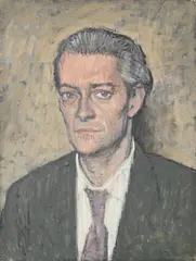 Portrait of colin hayes by Robert Buhler, Oil on canvas, offered Oct 2024