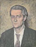 Portrait of colin hayes by Robert Buhler, Oil on canvas, offered Oct 2024