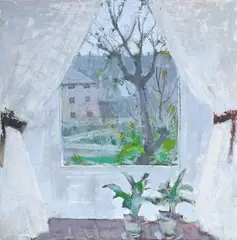 The sitting room by Anne Redpath, 1957, Oil on canvas, offered Oct 2024