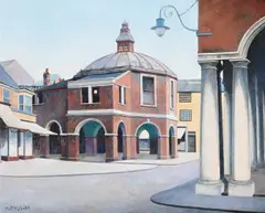 High wycombe by Harold Steggles, 1938, Oil on board, sold Oct 2024
