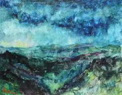 Exmoor by Leslie Marr, 2015, Oil on canvas, offered Oct 2024