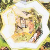 The garden sheds (1974-2004) by Anthony Green, Lithograph printed in colours, offered Oct 2024