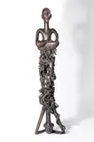 The buddha's way by Rowan Gillespie, 1986, Bronze, offered Oct 2024