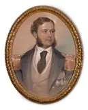 Portrait of john yorke by Alexander Blaikley, Pastel, oval Three signed and variously dated '1871, sold Oct 2024