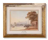 Eton college from the river by John Varley, Watercolour, sold Oct 2024