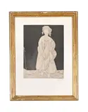Donna in vestaglia by Giacomo Manzù, Lithograph, sold Oct 2024