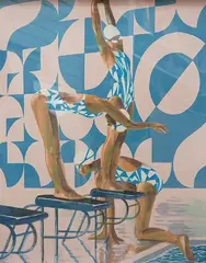 Stroke tempo by Benjamin Senior, lithograph, sold Jan 2025