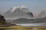 Liathach Westeros by Lionel Gordon Baliol Brett, pastel, sold Dec 2024