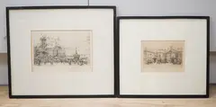 The Reconstruction of Piccadilly by William Walcot, pencil, sold Dec 2024
