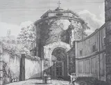 Vedute del Ponte di Nona 1823 and Tempio di by Luigi Rossini, print (other), offered Dec 2024