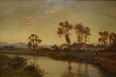 Untitled by Daniel Sherrin, Oil on canvas, sold Dec 2024