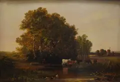 Frith Farm by Arthur Gordon, ink, sold Dec 2024