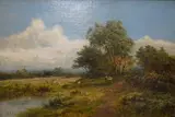 Summers Day by Daniel Sherrin, Oil on canvas, sold Dec 2024
