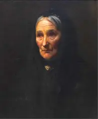 Portrait of Howard Carter's mother by William Carter, oil on canvas, sold Dec 2024