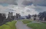 Castle Bolton by Anne Isabella Brooke, oil on canvas, sold Dec 2024