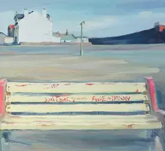 The Braes, Saltcoats by James Fullarton, oil on canvas, sold Dec 2024