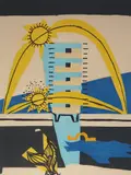 Poème de L by Charles-Édouard Jeanneret Le Corbusier, lithograph, offered Dec 2024