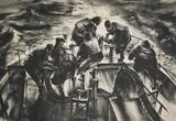 The Sweeps by Leslie Cole, pencil, sold Dec 2024