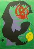 Space Borne by John Hoyland, 1993, pencil and dated, offered Dec 2024