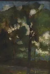 Impressionist by Robert Noble, oil on canvas, sold Nov 2024