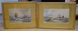 Off Dover by Ernest Railton, 1909, watercolor, offered Nov 2024