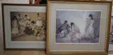 Studies of women by William Russell Flint, pencil, sold Nov 2024