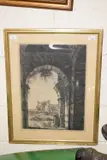 Veduta dell by Rossini Luigi, engraving, sold Jun 2025