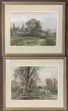 Watercolours by Henry Charles Fox, 1926, watercolor, sold Jun 2025