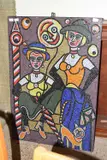 Ladies of the Town by Brian Bull, 1976, oil, sold May 2025