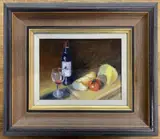 Still Life study by Terence Millington, oil on canvas, sold May 2025