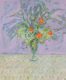 Untitled by Jack Shore, mixed media, sold Nov 2025