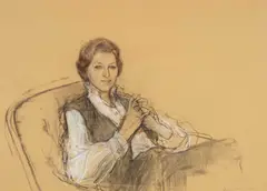 Untitled by John Stanton Ward, charcoal, sold Nov 2025