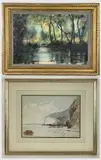 Untitled by Phil Osment, watercolour, sold Nov 2025