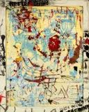 The Book by Neale Howells, mixed media, sold Nov 2025