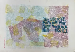 Limited edition by Paul Peter Piech, 1991, woodcut, sold Nov 2025