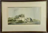 Plas Ucha, Cilcain, Clwyd by Malcolm Edwards, watercolour, sold Oct 2025