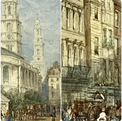 Untitled by William Richardson, 1871, watercolor, sold Oct 2025