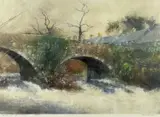 Bont Llanystumdwy by Rob Piercy, print, offered Oct 2025