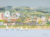 Untitled by Patricia Aithie, oil on canvas, offered Oct 2025