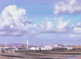 Untitled by Patricia Aithie, oil on canvas, offered Oct 2025