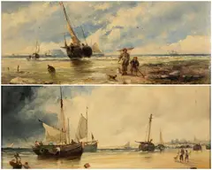 Oils by Arthur Joseph Meadows, oil, sold Oct 2025