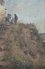 Untitled by Frederick William Jackson, oil on canvas, sold Oct 2025