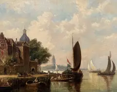 Unsigned by E. E. Hewitt, oil on canvas, sold Oct 2025