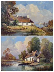 Untitled by Eugène Demester, oil, offered Oct 2025
