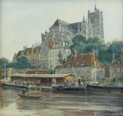 Untitled by Thomas Matthews Rooke, 1903, watercolour, sold Oct 2025