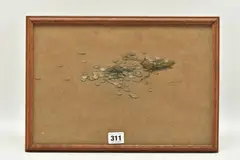 A study of scattered coins and money bag by Edward John Poynter, pencil, sold May 2023